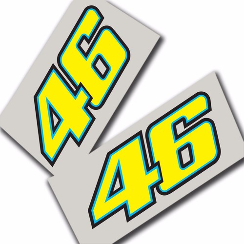 Rossi moto stickers - 46,