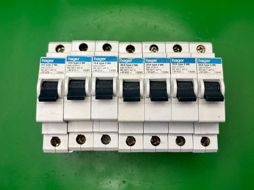 Hager mcb m606 10a - 6a, 16a