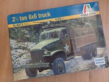 ITALERI 6271 - WWII US ARMY 2.5 TON 6x6 TRUCK - 1/35 MODEL KIT