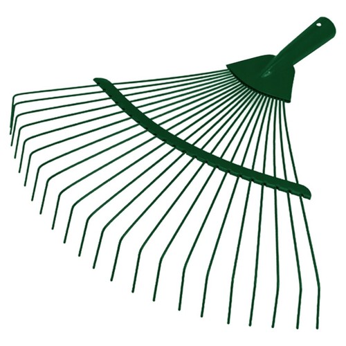 Traditional steel fan rake - traditional,