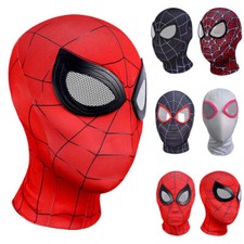 Spiderman Masks Super Heroes Spiderman Spider Gwen Cosplay Party Prop Halloween
