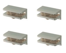 Glass shelf clamp - 4, x