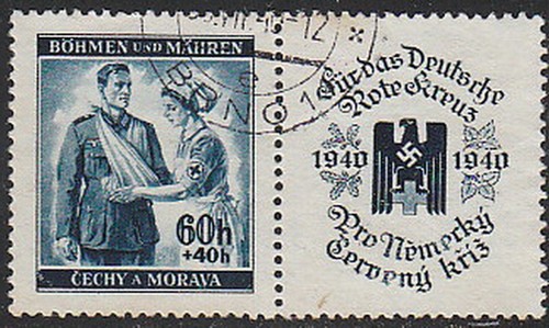 Stamp germany bohemia - stamp,