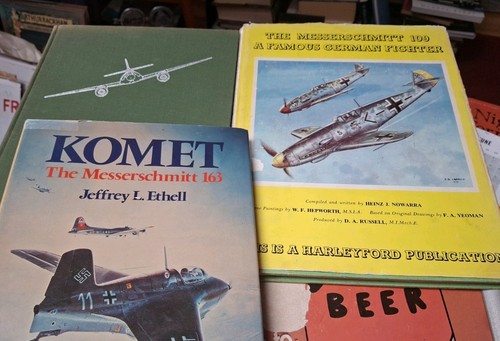 Messerschmitt aeroplane books - aeroplane,
