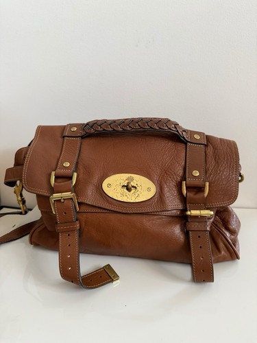Mulberry brown alexa shoulder - brown,