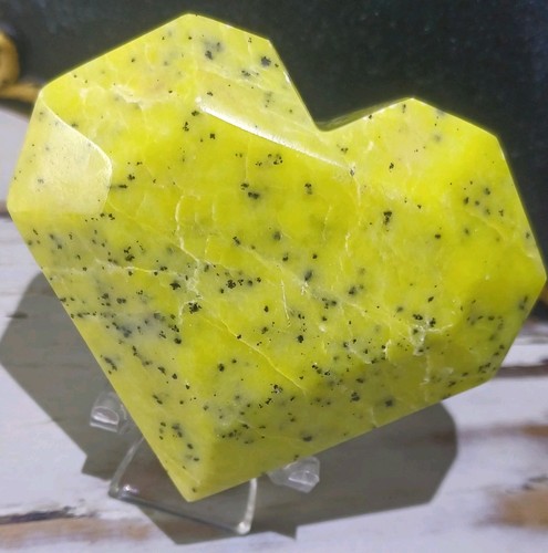 Yellow serpentine faceted - yellow,