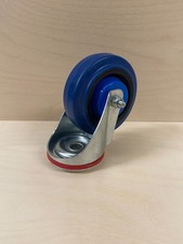 100mm Heavy Duty Blue Rubber