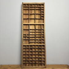 Vintage Wooden Printers Tray -