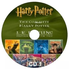 Harry Potter COMPLETE 1 - 7 Unabridged Audiobooks Stephen Fry on 3 x MP3 CD's