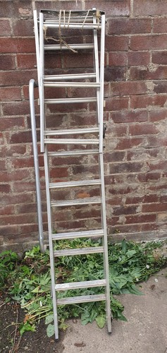 Aluminum loft ladder 3 - aluminum, ladder-
