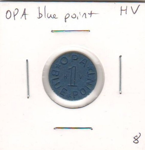 Opa blue point token war - point, h-v