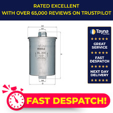 Fuel Filter KL204 Mahle