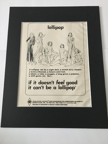 Lollipop ladies nightwear 1975 - lollipop,