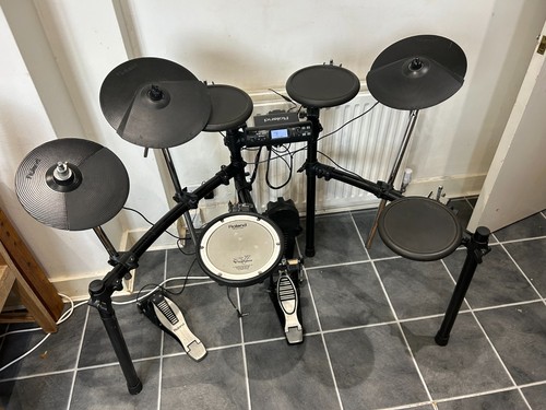 Roland drum kit with - td-4,