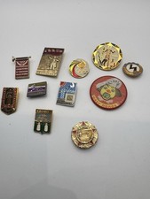 Soviet Pin Badges. 11 Vintage Soviet Pins. Various themes, 70-80s, Made in USSR