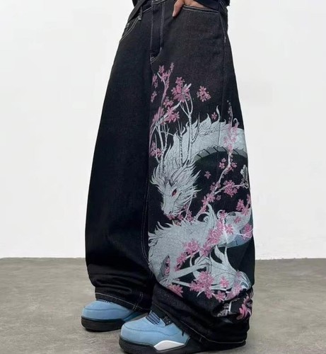 Men black denim - men's, cotton