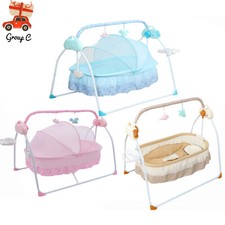 Foldable Electric Baby Cradle