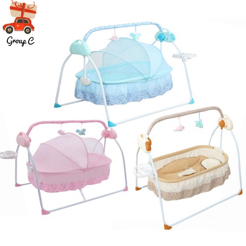 Foldable electric baby - baby, cradle