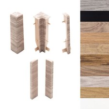 Masterline PVC Skirting Board 80mm Cezar Accessories Corners Trims Cable Channel