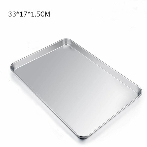 Stainless steel baking tray - stainless,
