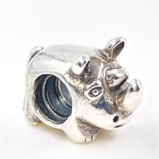 Authentic Ret. Pandora Very Rare Rhinoceros Charm #790252 - SS925 - New