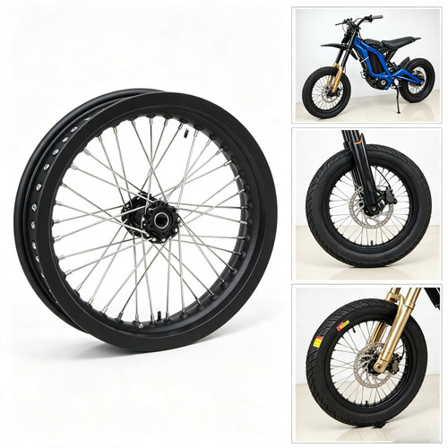 14x2 spoked front wheel - 14x2.15,