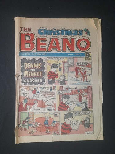 Beano comic christmas issue - -,
