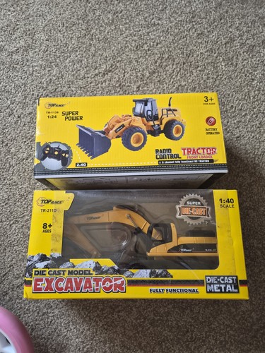 Radio control tractor - , and
