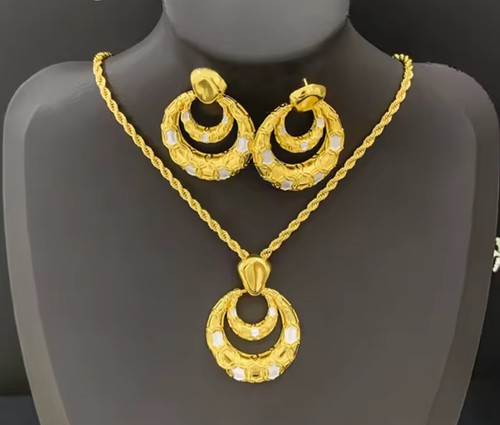 45cm african dubai 18k gold - 18k,
