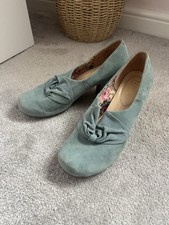 Hotter Donna Shoes Aqua Blue