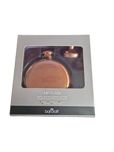 Barcraft hip flask and funnel - hip,