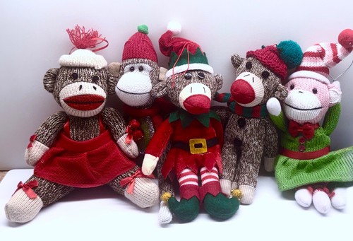 Christmas sock monkey - ~, ~