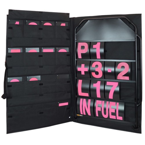 Racing large pit board - b-g,
