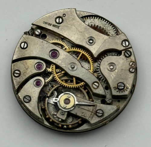 Pistol watch movement swiss - watch,