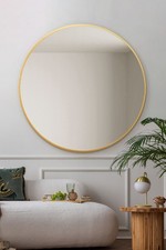 Extra Large Gold Round Wall