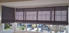 Laura Ashley Roman Blinds Two - Colour is Austen Pale Iris.
