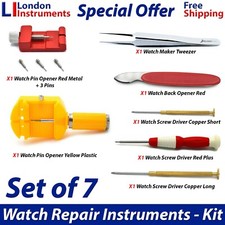 Watch Repairing And Jewelry Making Tools Kit For Most Type Of Work Set of 7 New