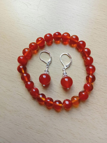 Genuine carnelian agate - genuine,