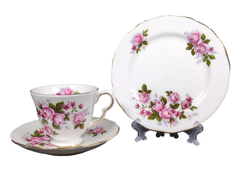 Vintage queen anne bone china - vintage,