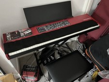 Nord piano 3, Triple Pedal, Nord Case, Stand, Stool And Roland KC-500 Amp