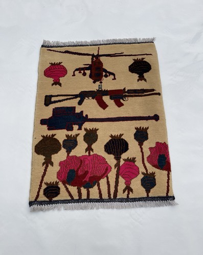 713 war rug afghan - #713,