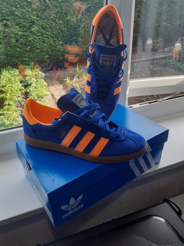 Adidas wien blue orange - adidas, blue/orange
