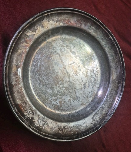 Fraget plaque silver - en, plate
