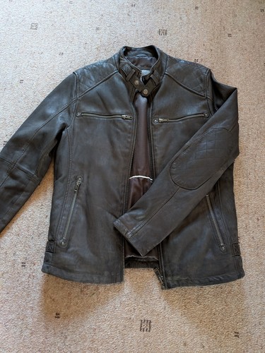 Lakeland mens leather jacket - lakeland,