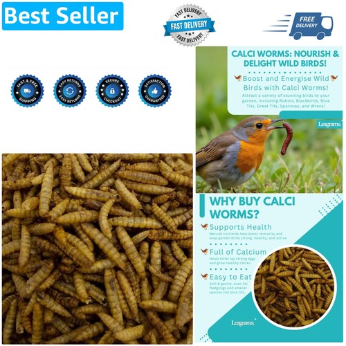 Calci worms for wild - wild, birds