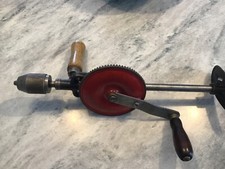 Vintage Millers Falls Double Pinion Breast Drill, 120B, 1950s , 17 inch (vr2)