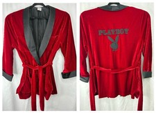 Playboy Robe Men Large Red