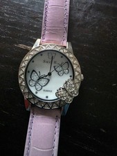Silvertone Watch By Suzi B