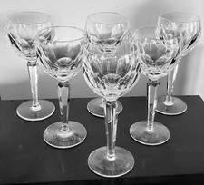 SIX WATERFORD CRYSTAL SHEILA HOCK GLASSES