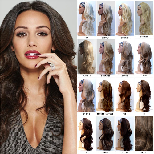 Koko chloe wavy half head - half,